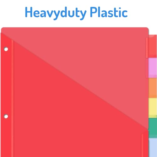 Minimalist Forvencer 8 Count Dividers with Two Pockets, Essentials