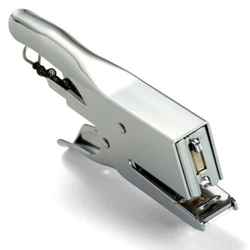 Eco-Friendly Officemate Classic Plier Stapler Bundle with 10,000 Staples, Metal, Silver Collection